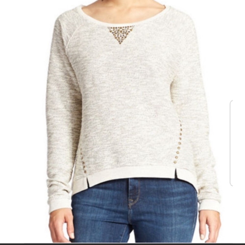 Lucky Lotus Cream Sweater